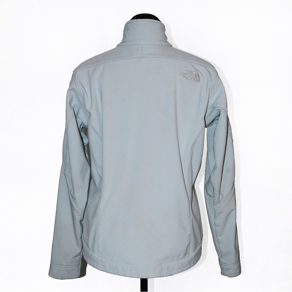 North Face Fleece Jacket Ice Blue View 6